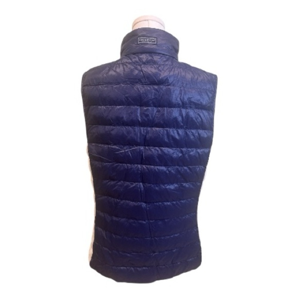 Vineyard Vines Packable Navy Puffer Vest - Head of the Charles Regatta Size L - Picture 2 of 6
